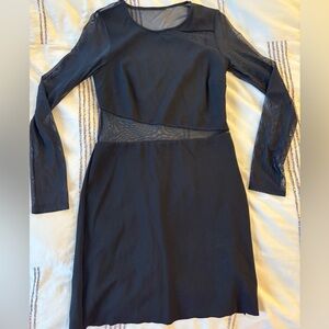 Urban Outfitters Black Long Sleeve Dress